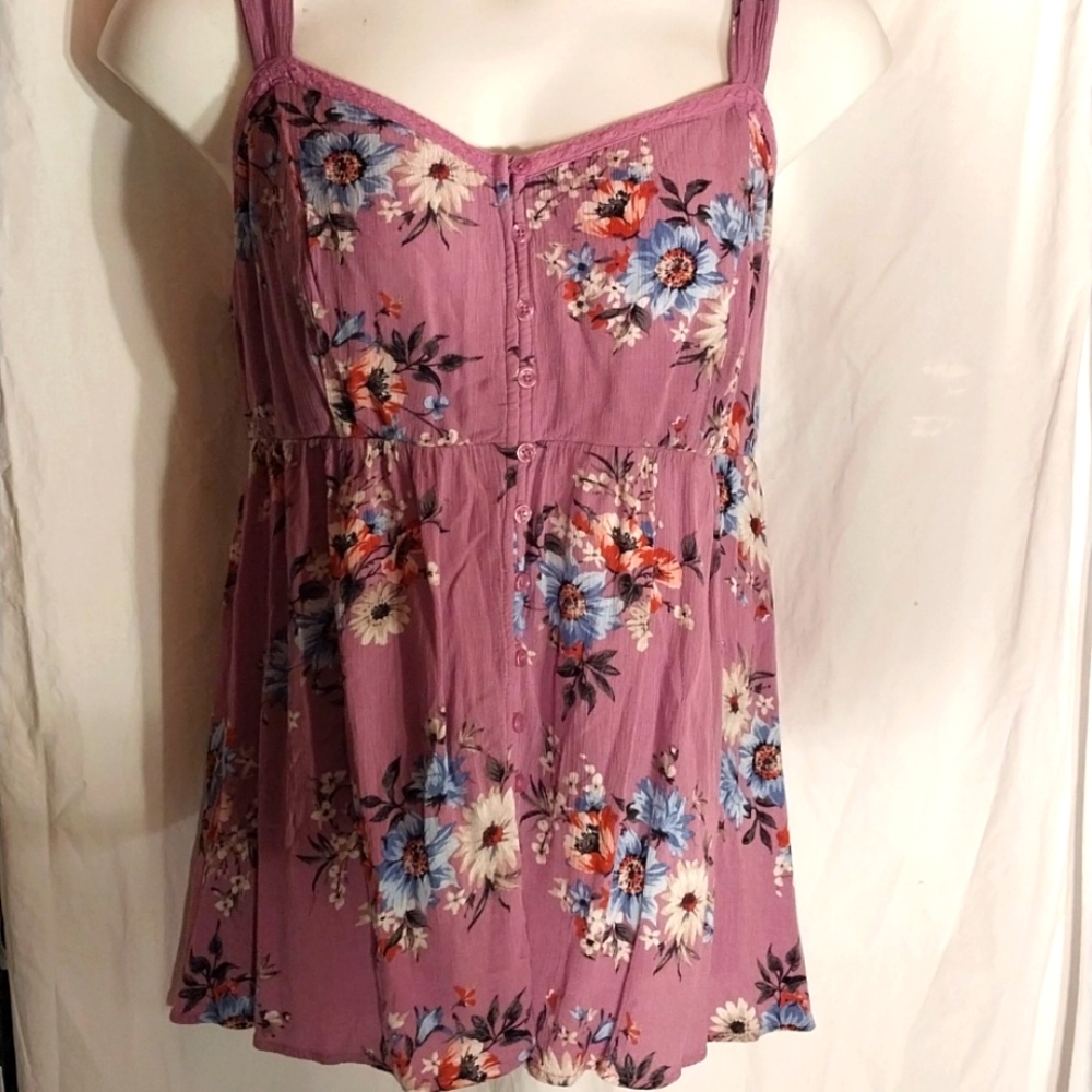 Torrid purple blouse/tank top size 3